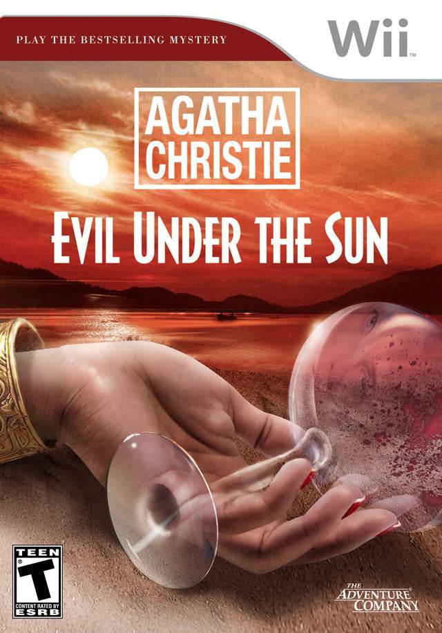 Agatha Christie Evil Under the Sun (Wii) - Game Manual Only