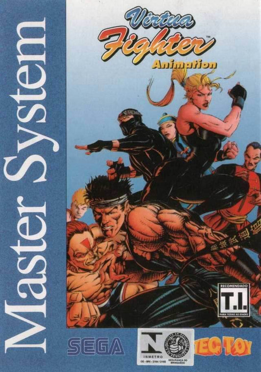 Virtua Fighter Animation (Sega Master System) - Game Manual Only