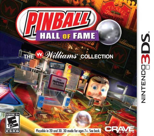 Pinball Hall of Fame: The Williams Collection (Nintendo 3DS) - Game Manual Only