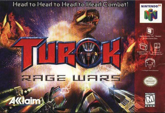 Turok: Rage Wars (Nintendo 64) - Game Manual Only