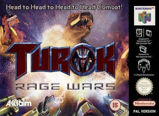 Turok: Rage Wars [PAL Version] (Nintendo 64) - Game Manual Only