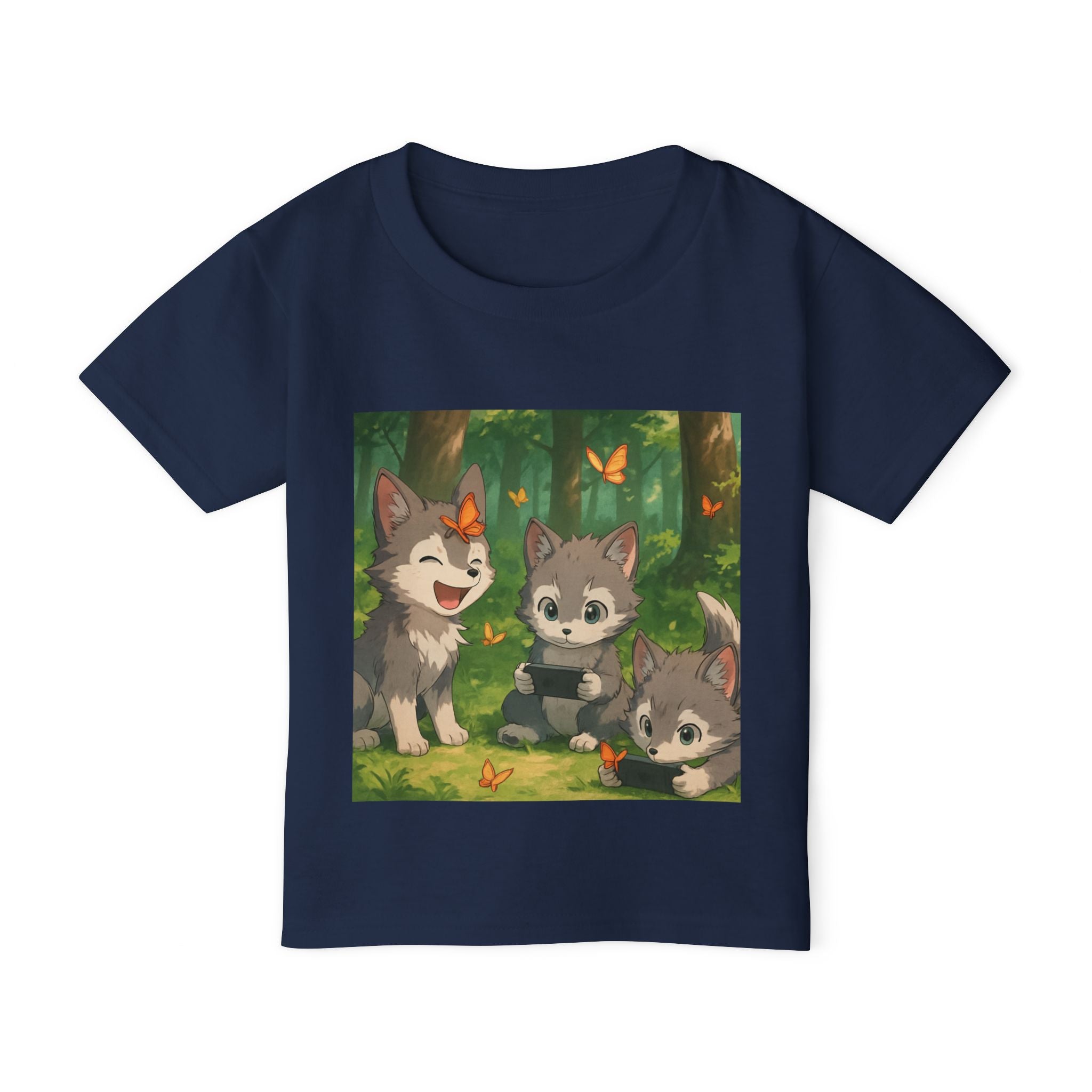 Little Xp wolf Gamer's toddler t-shirt