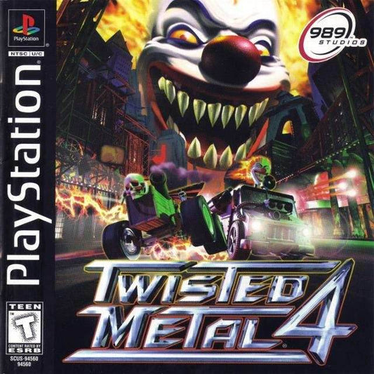 Twisted Metal 4 (Playstation) - Game Manual Only