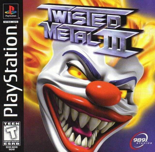Twisted Metal III (Playstation) - Game Manual Only