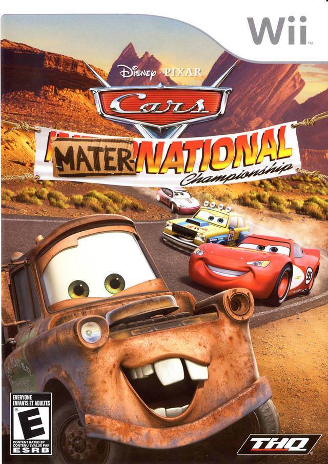 Cars Mater-National Championship (Wii) - Game Manual Only