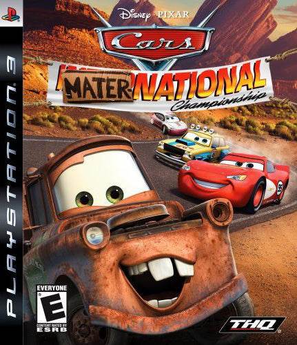 Cars Mater-National Championship (Playstation 3) - Game Manual Only