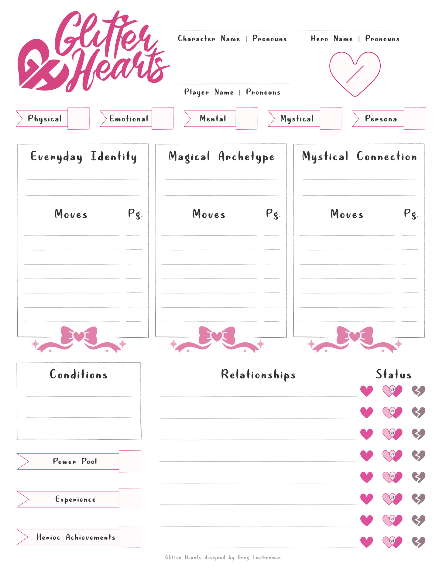 Glitter Hearts - RPG - 