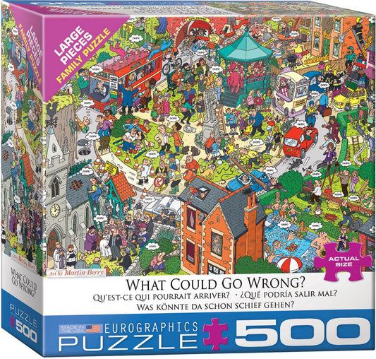 Puzzle: Variety 500 Pieces - What Could go Wrong? by Martin,Berry - 
