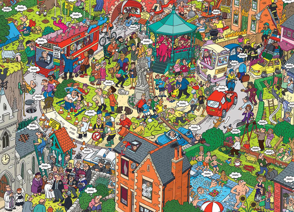 Puzzle: Variety 500 Pieces - What Could go Wrong? by Martin,Berry - 
