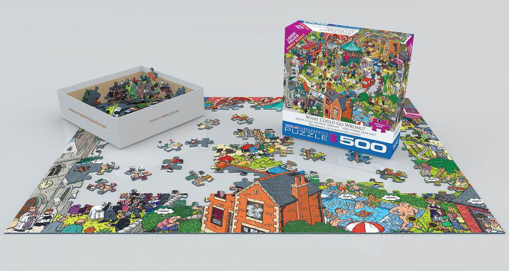Puzzle: Variety 500 Pieces - What Could go Wrong? by Martin,Berry - 