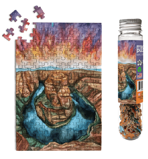 Artists - Kendra VanDruff Horseshoe Bend Micro Puzzle - 