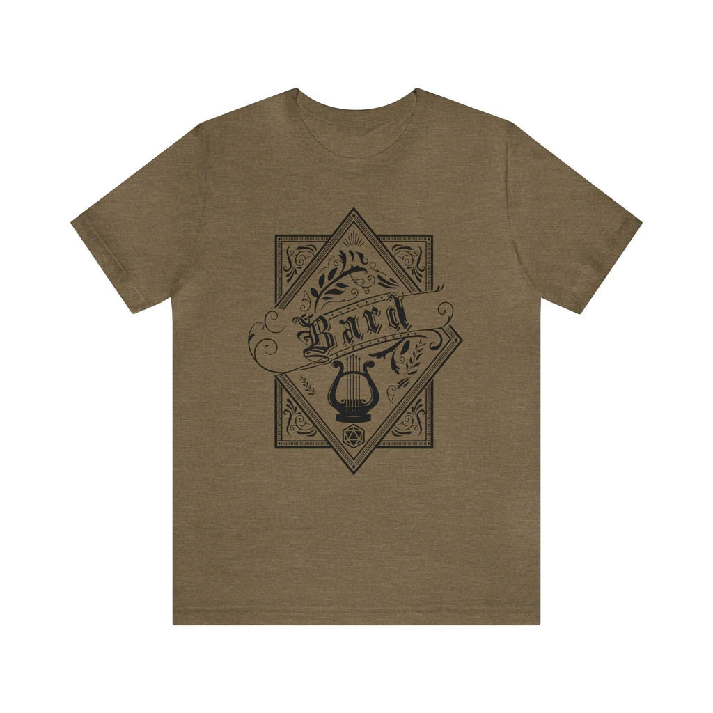 Bard Class Shirt - Heather Olive / S