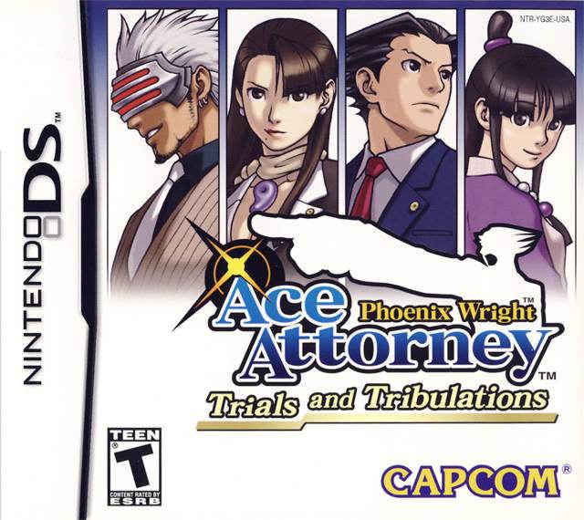 Phoenix Wright: Ace Attorney - Trials and Tribulations (Nintendo DS) - Game manual only