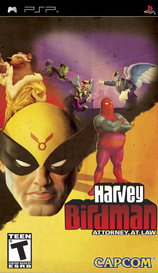 Harvey Birdman Attorney at Law (PSP) - Game Manual Only