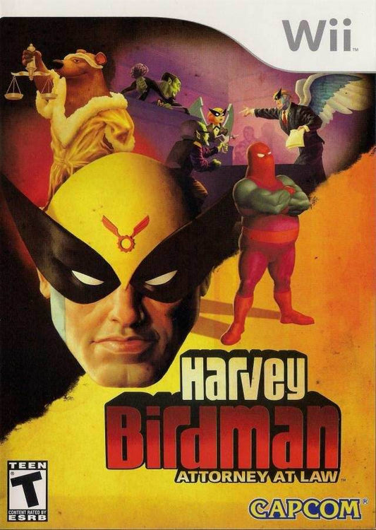 Harvey Birdman Attorney at Law (Wii) - Game Manual Only