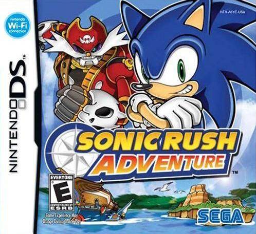 Sonic Rush Adventure (Nintendo DS) - Game Manual Only