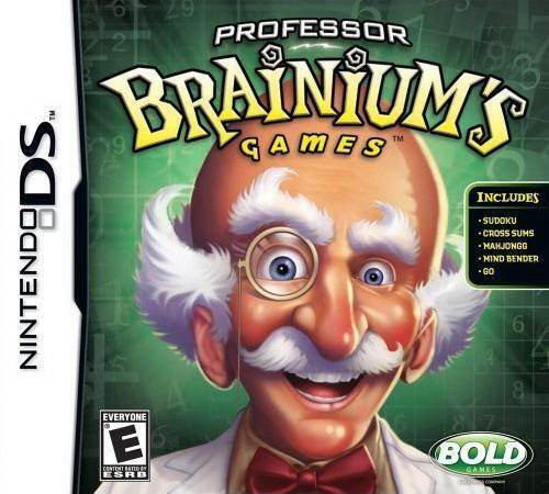 Professor Brainium's Games (Nintendo DS) - Game Manual Only