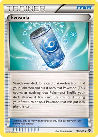 Evosoda 116/146 - XY Base Set