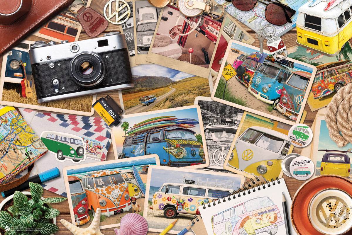 Puzzle: VW Tin - VW - Road Trips - 
