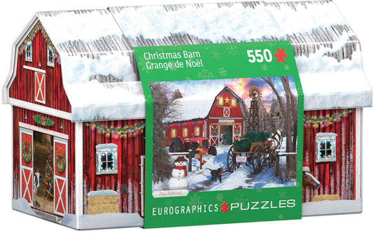 Puzzle: Holiday Farm Tin - 