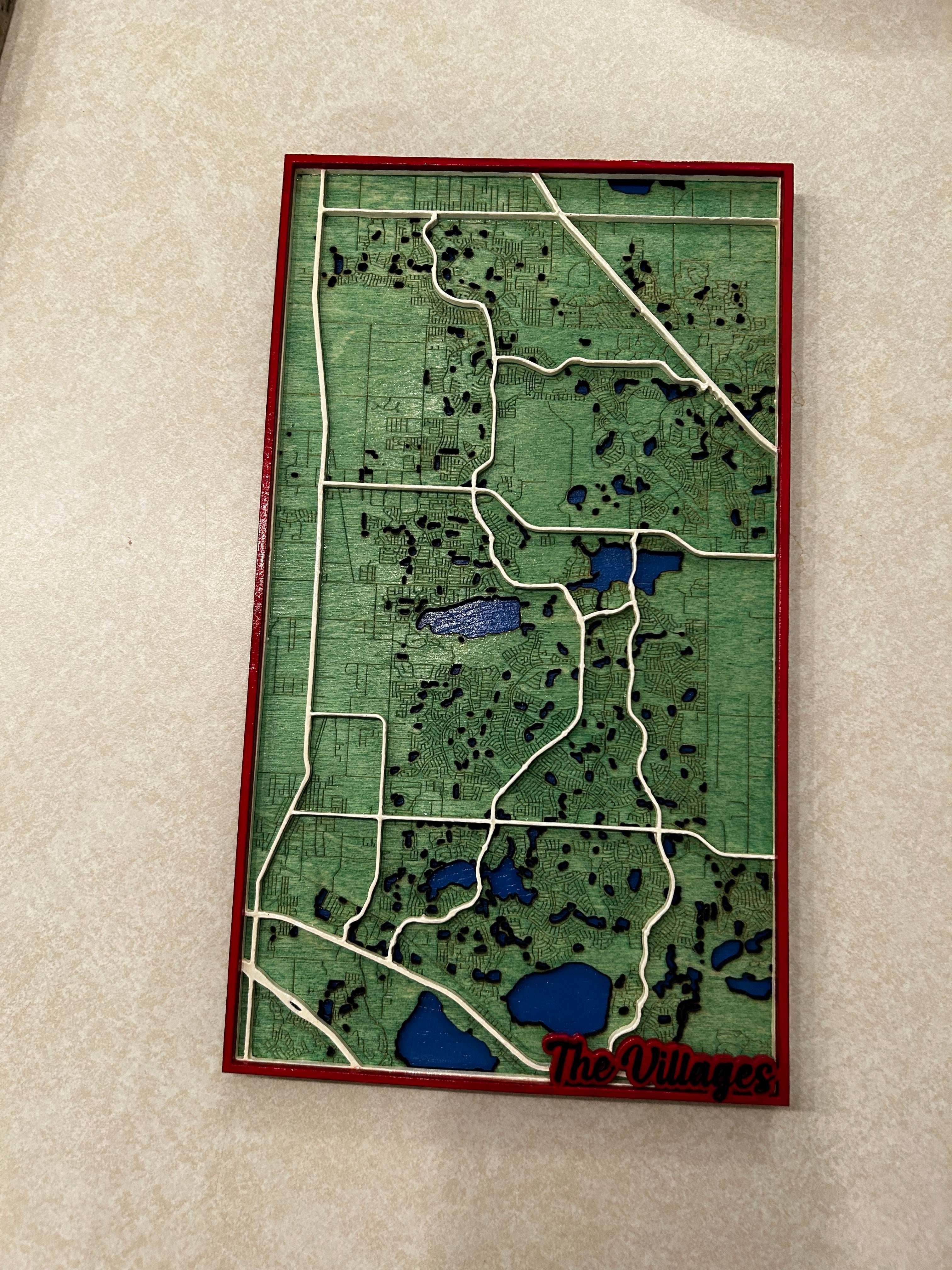 The Villages Map - 
