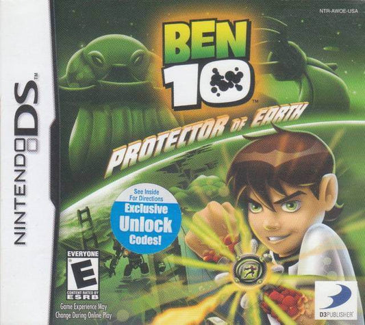 Ben 10: Protector of Earth (Nintendo DS) - Game Manual Only