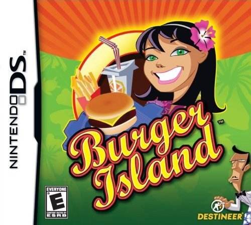 Burger Island (Nintendo DS) - Game Manual Only