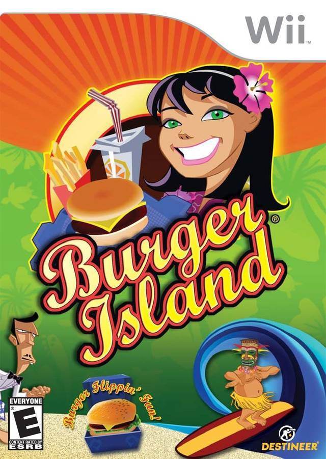 Burger Island (Wii) - Game Manual Only