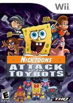 Nicktoons Attack of the Toybots (Wii) - Game Manual Only