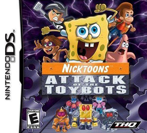 Nicktoons Attack of the Toybots (Nintendo DS) - Game Manual Only