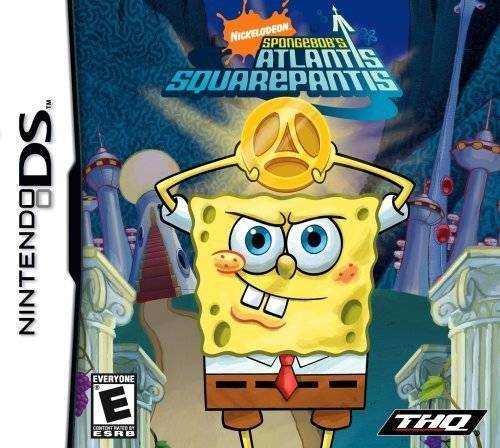 SpongeBob SquarePants Atlantis SquarePantis (Nintendo DS) - Game Manual Only