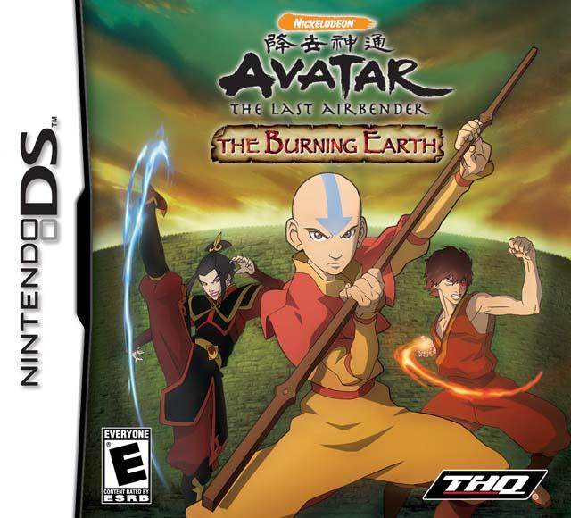 Avatar: The Last Airbender - The Burning Earth (Nintendo DS) - Game Manual Only