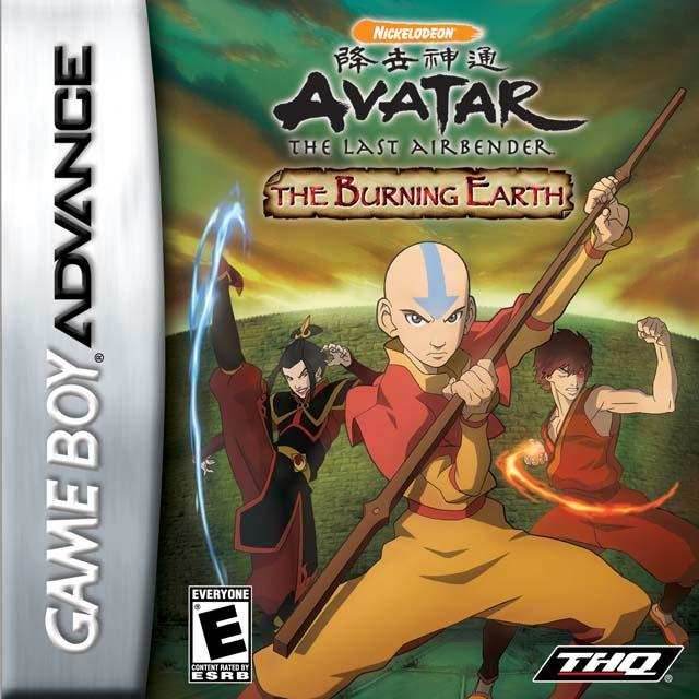Avatar: The Last Airbender - The Burning Earth (Gameboy Advance) - Game Manual Only