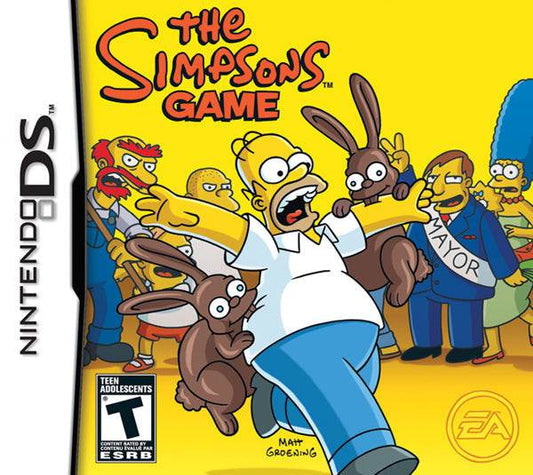 The Simpsons Game (Nintendo DS) - Game Manual Only