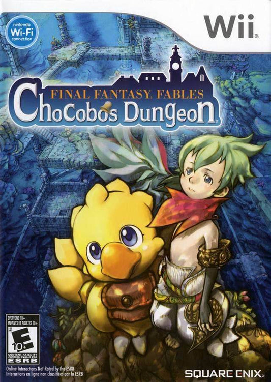 Final Fantasy Fables: Chocobo's Dungeon (Wii) - Game Manual Only