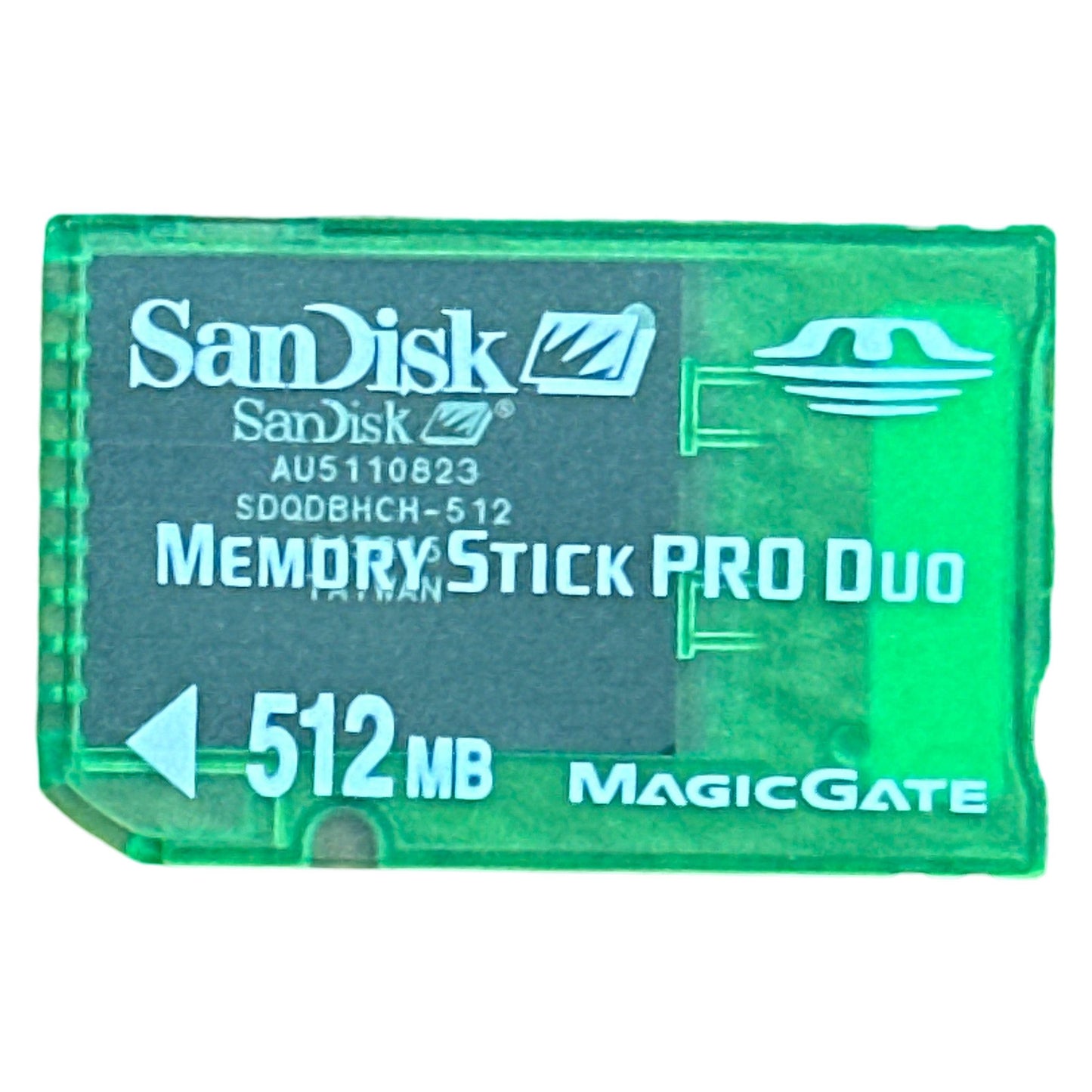 PSP Memory Stick Pro Duo - PSP - 512MB Bright Green