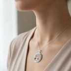 Carmina Tree of Life Shell Necklace