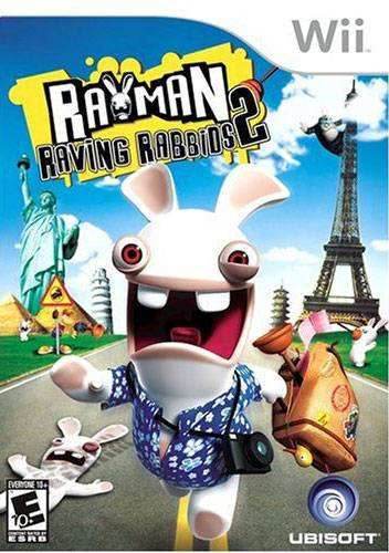 Rayman Raving Rabbids 2 (Wii) - Game Manual Only