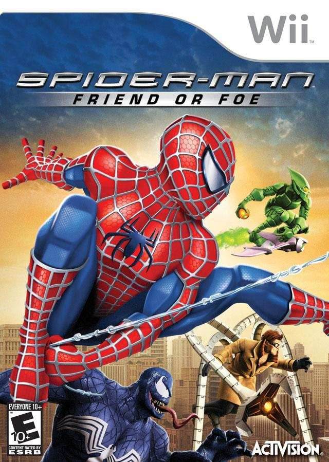 Spiderman Friend or Foe (Wii) - Game Manual Only