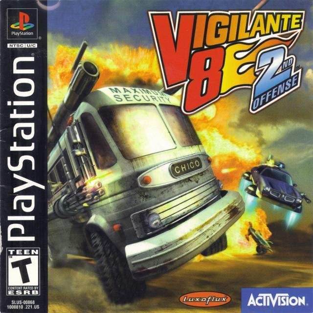 Vigilante 8 2nd Offense (Playstation) - Game Manual Only