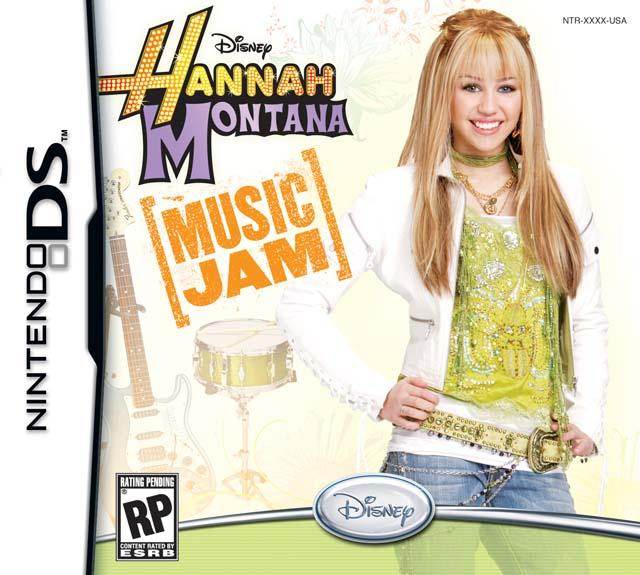 Hannah Montana Music Jam (Nintendo DS) - Game Manual Only