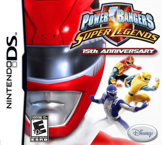 Power Rangers: Super Legends - 15th Anniversary (Nintendo DS) - Game Manual Only