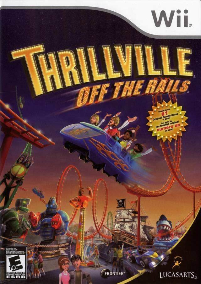 Thrillville Off The Rails (Wii) - Game Manual Only