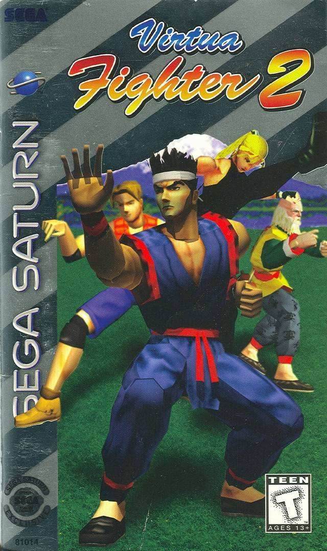 Virtua Fighter 2 (Sega Saturn) - Game Manual Only