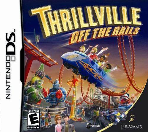 Thrillville Off The Rails (Nintendo DS) - Game Manual Only