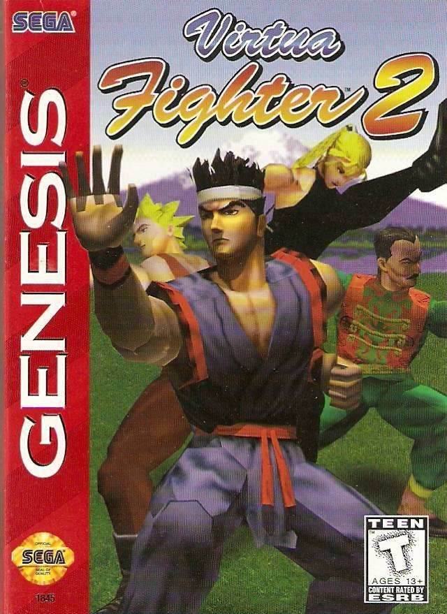 Virtua Fighter 2 (Sega Genesis) - Game Manual Only