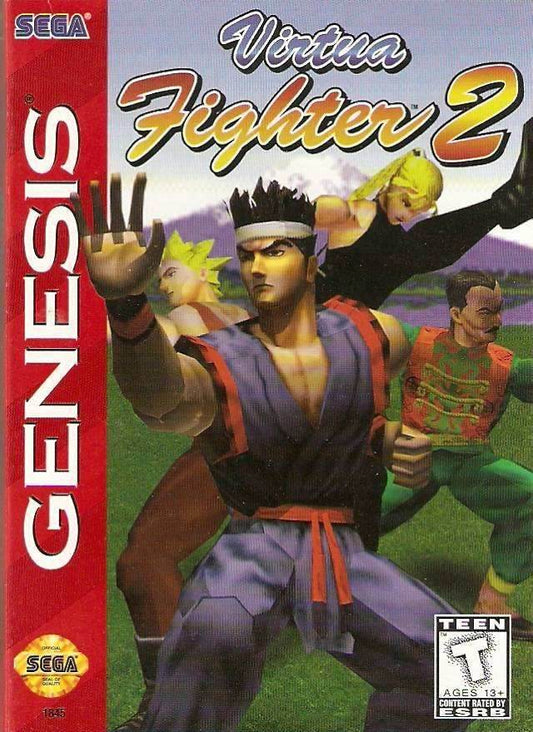 Virtua Fighter 2 (Sega Genesis) - Game Manual Only