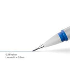 Winsor & Newton: Fineliner - Indigo Blue 0.3 - 