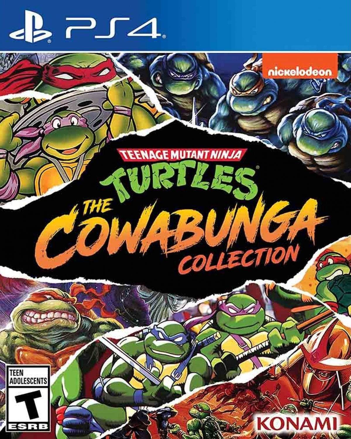 Teenage Mutant Ninja Turtles: The Cowabunga Collection (Playstation 4) - Game Only