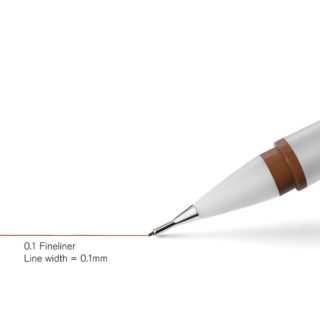 Winsor & Newton: Fineliner - Sepia 0.1 - 